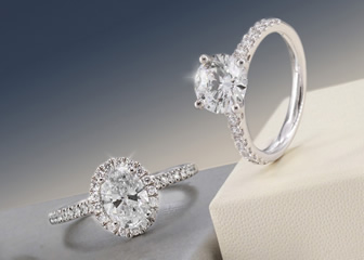 Solitaires Diamant de synthèse